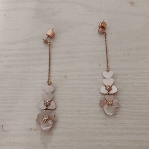 Kate Spade Precious Pansy Linear Earrings